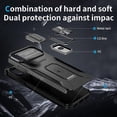 thumbnail image 2 of Funda para GANGXUN iPhone X - Soporte metálico, Función magnética, Negro, 2 of 6