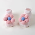 thumbnail image 2 of Vrotazzy Adorable Girl Floral - Ankle Breathable Soft Non- Grip Footwear for and Toddlers,0-1 Years, 2 of 8