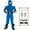 Blue, variant on CosplayPro Ninja Costume Kids Ninja Muscle Costumes Boys Ninja Set Accessories Best Children Gift
