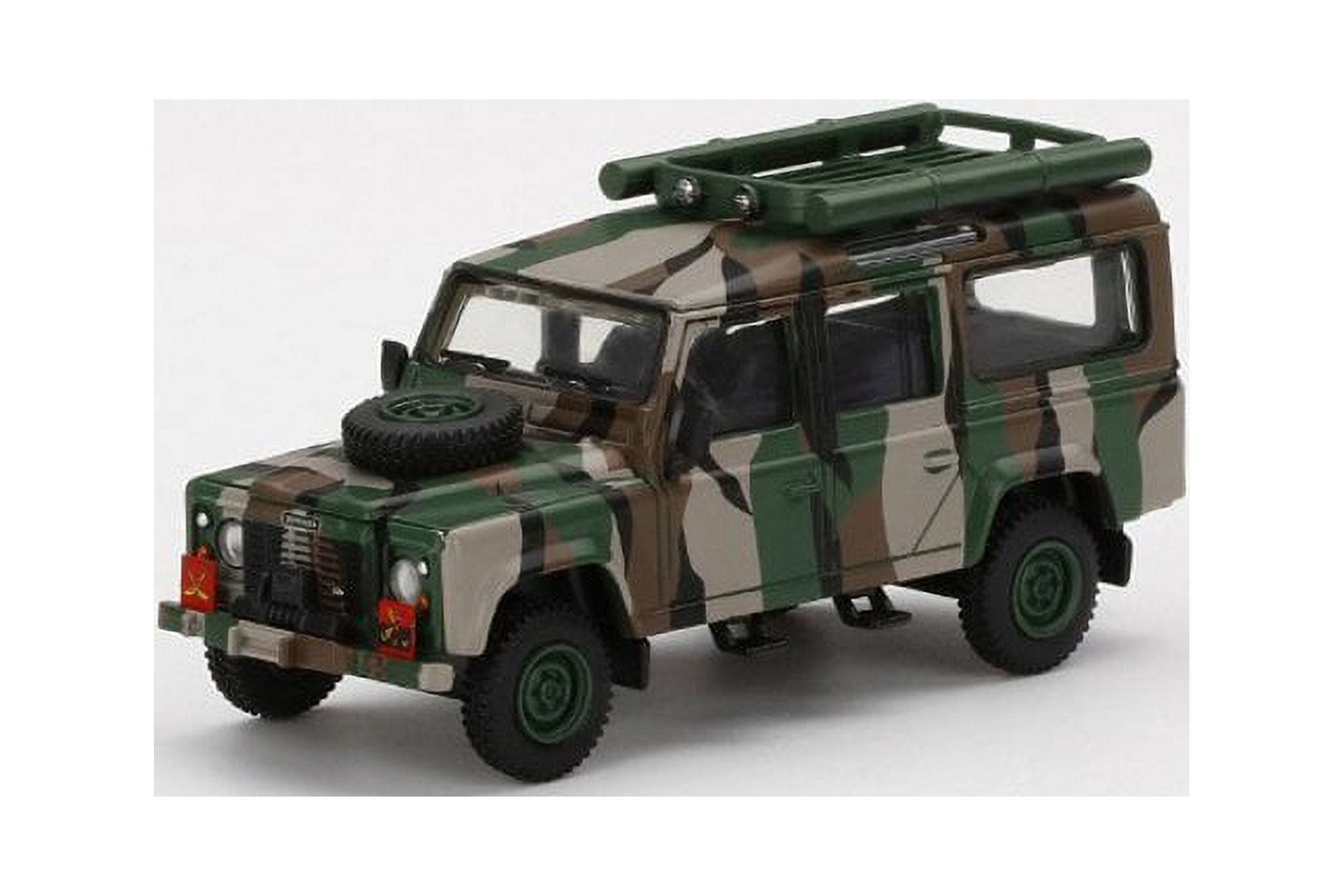 ミニカー MINI GT Land Rover Defender 110 Land Rover Defender 110, Black - Mini GT MGT00158/48 - 1/64