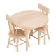 thumbnail image 3 of Dollhouse Dining Set, Ideal Present Doll House Table Chair For Decoration ANGGREK Otros, 3 of 8