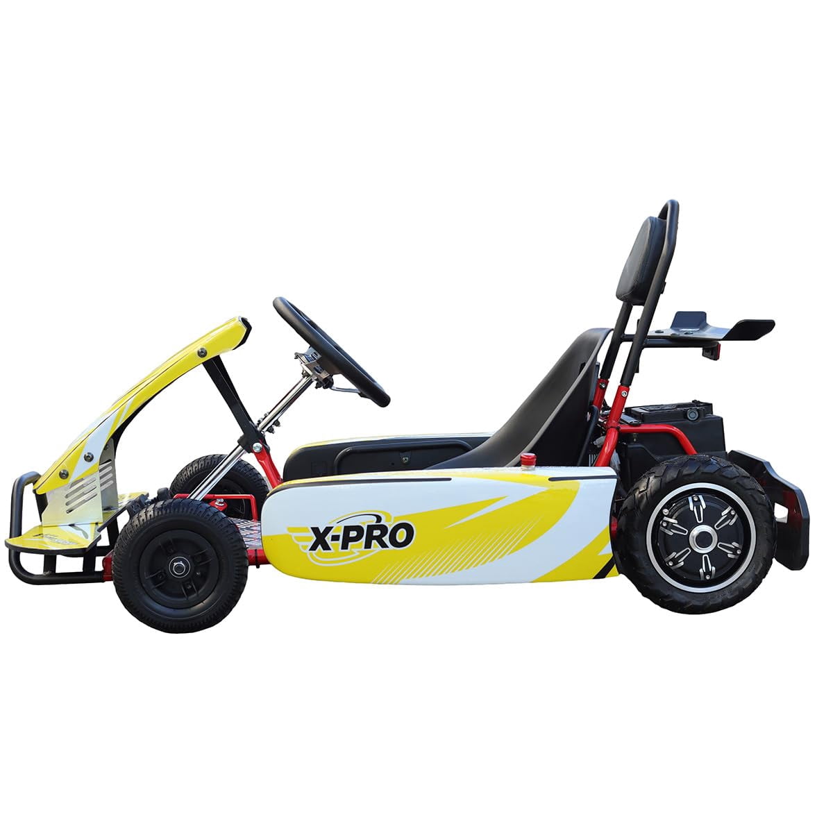 X-Pro Rambler 700W Brushless Electric Pedal Go Kart 350w*2 Racing Drifting Go Karts for Kids