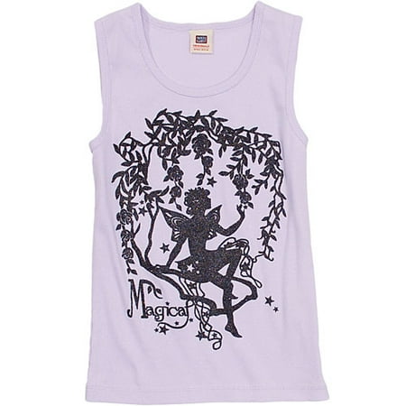 Faded Glory - Girl's Magical Sparkle Tank
