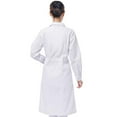thumbnail image 3 of GUOOL Blouse de Laboratoire à Manches Longues Blanche pour Femmes Uniforme de Médecin Infirmière S S, 3 of 7