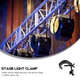 thumbnail image 3 of 5 piezas de estadio de luz de luz ganchos de estadio de metal Clamp de abrazadera C Hanger C Clamps, 3 of 8