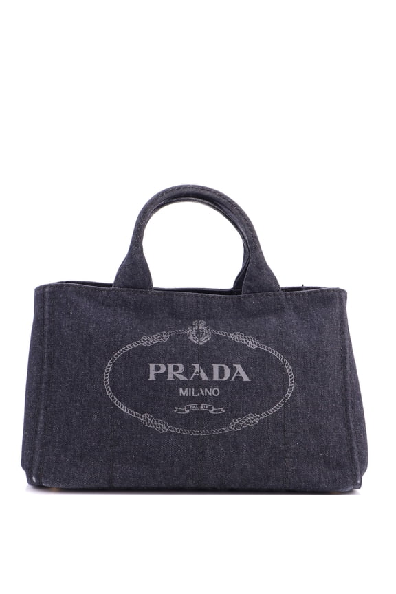 Pre-Owned Canapa Tote Denim Large By Rebag