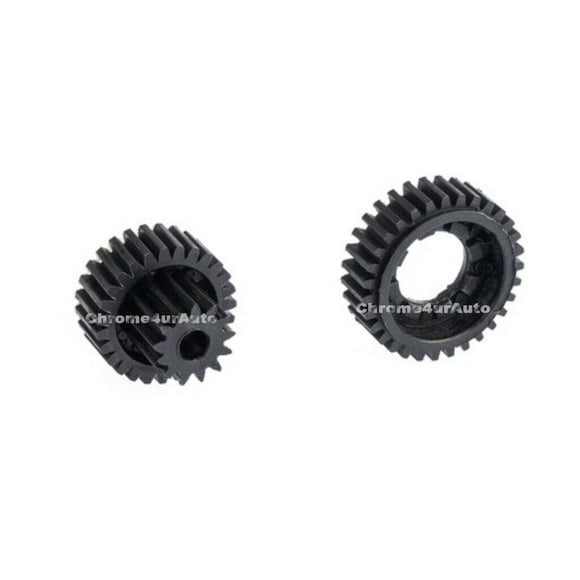 Rear Window Sun Protection Curtain Motor Gears Set Compatible with Porsche Cayenne Volkswagen Touareg