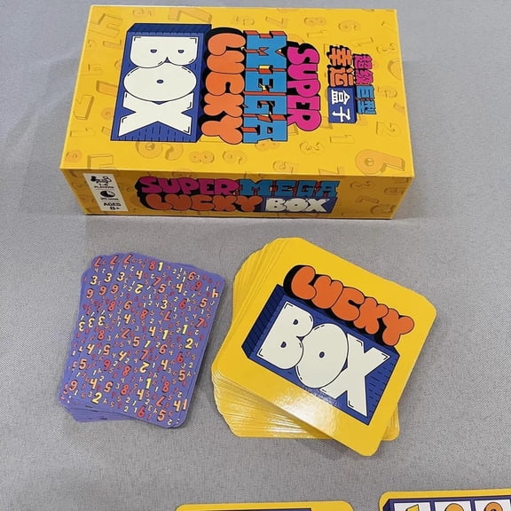 Super Mega Lucky Box Board Game 1-6 Players Strategy Game For Party/Family Table Game Card Games