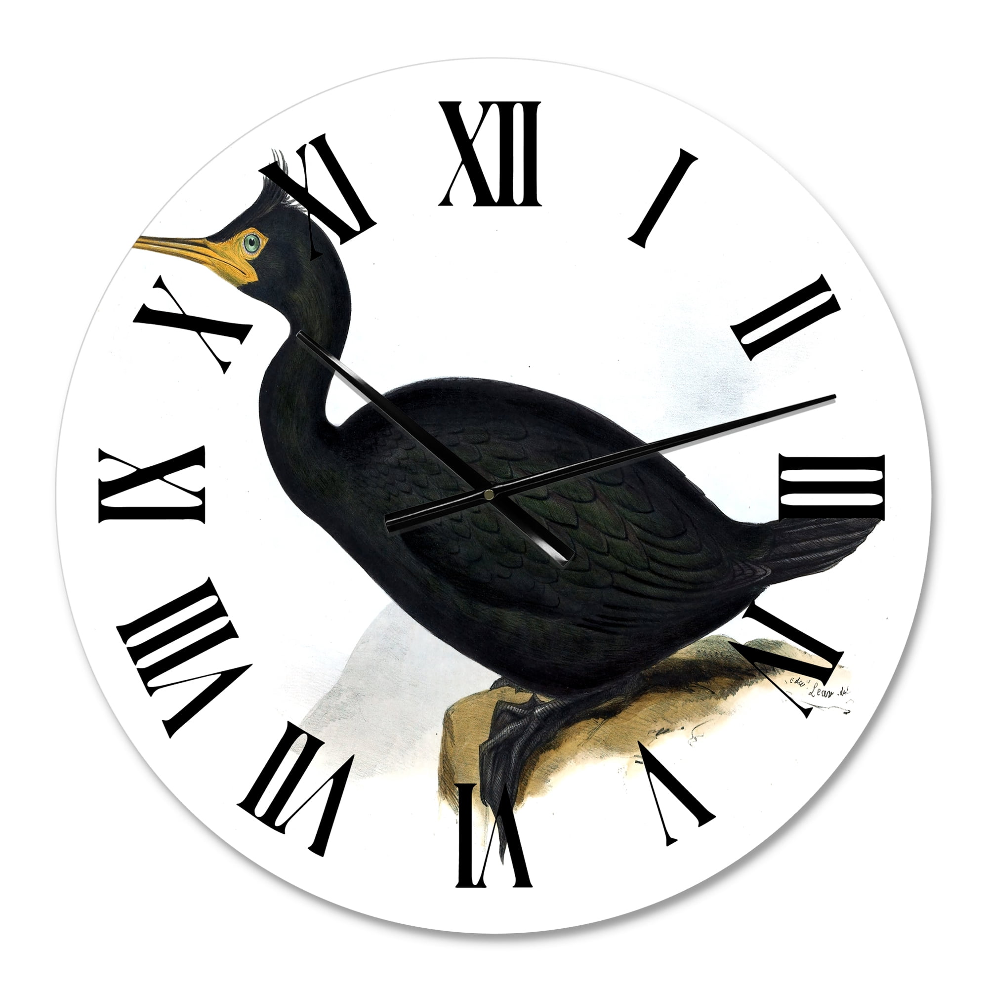 Designart 1 in Quartz Traditional Wall Clock
