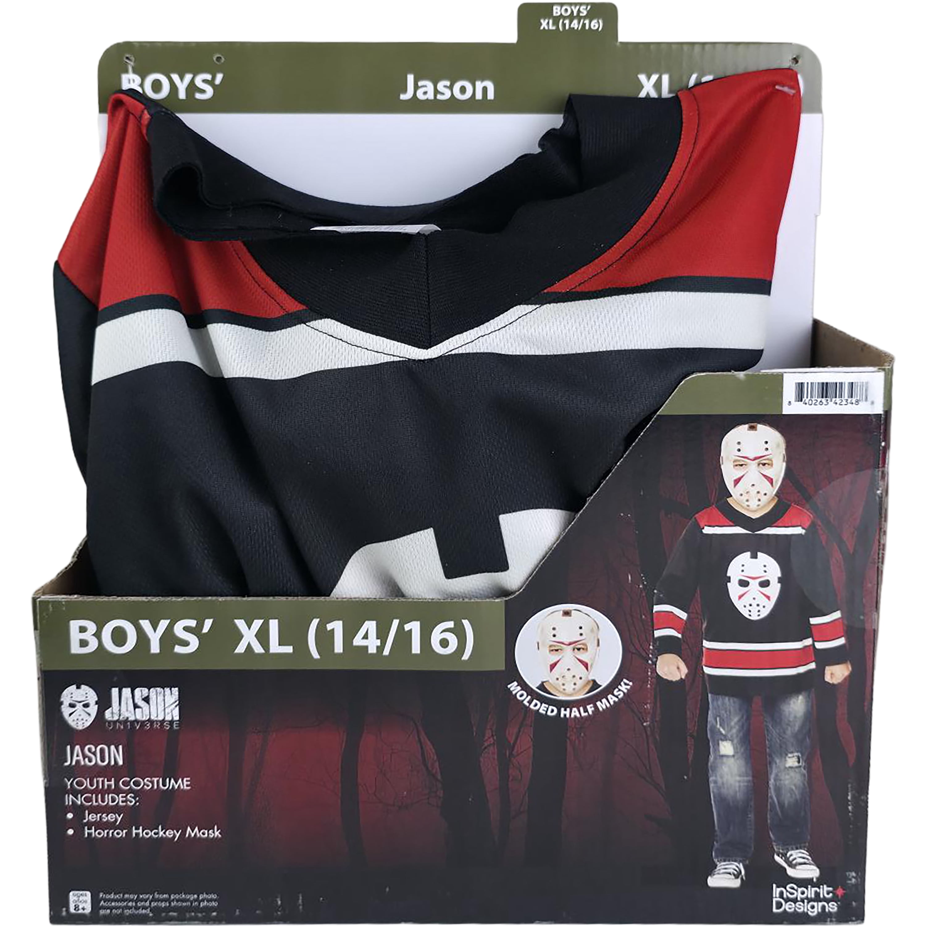 Jason Universe Halloween Costume for Children, 2-Piece, Boys' Size L (10/12), by InSpirit Designs