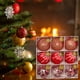 thumbnail image 4 of Bolas De Navidad De Cristal Transparente De 6, 35 Cm Para Decorar Rboles De Navidad Y Coronas (paquete De 9), UKHBMC, 4 of 8