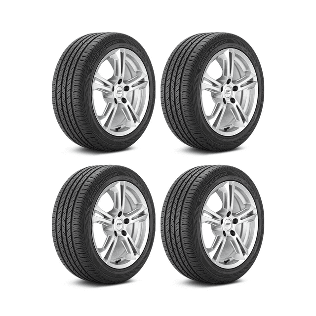 Paquete de 4 llantas 215/55R16 93H modelo ContiProContact marca Continental