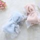 thumbnail image 2 of Elastic Furry Headband Non Slip Plush Bows for Head Wrap Ruffle Lace Headbands Makeup Headwrap Lovely Soft Hair Accessor purple, 2 of 4