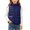 A06-Navy Blue, variant on Kids Sleeveless Puffer Vest Zip Up Quilted Jacket with Flap Pockets Size 8-9