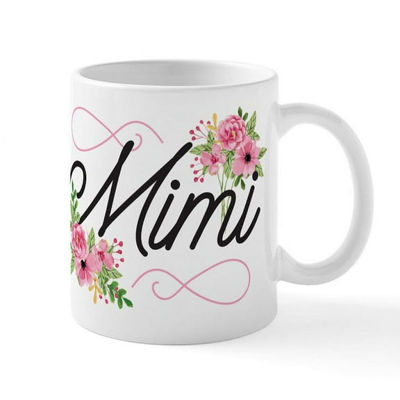 CafePress - Mimi Mugs - 11 oz Ceramic Mug - Novelty Coffee Tea Cup