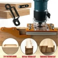 thumbnail image 2 of High-Precision Aluminum Alloy Router Table Insert Plate for 65mm Bits, Compatible with Wood Boards up to 5cm Thickness, Enhanced Stability & Easy Setup for Woodworking Projects., 2 of 6