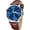 G8405-brown and silver blue, variant on Watches for Men Luxury Analog Classic Leather Large Simple Easy Read Quartz Minimalist Dress Day Date Quartz Mens Watches
