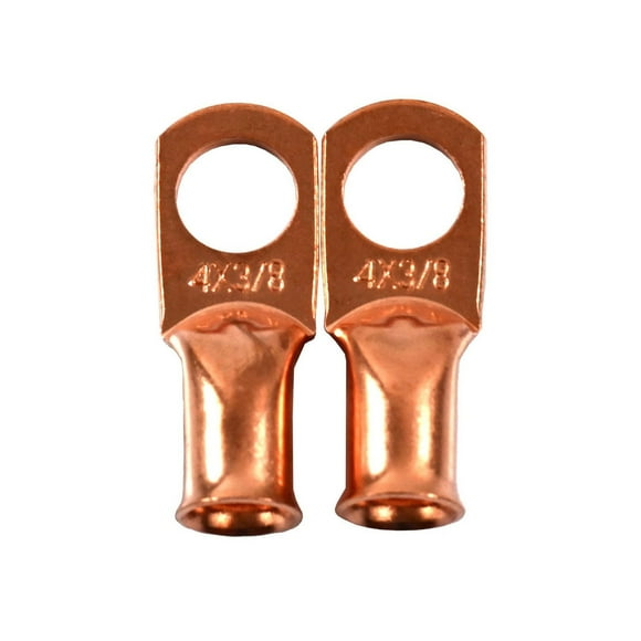 Schumacher Cosses pour câbles de 9,5 mm (3/8 po) BAF-4L3 de cuivre pur à 100 %