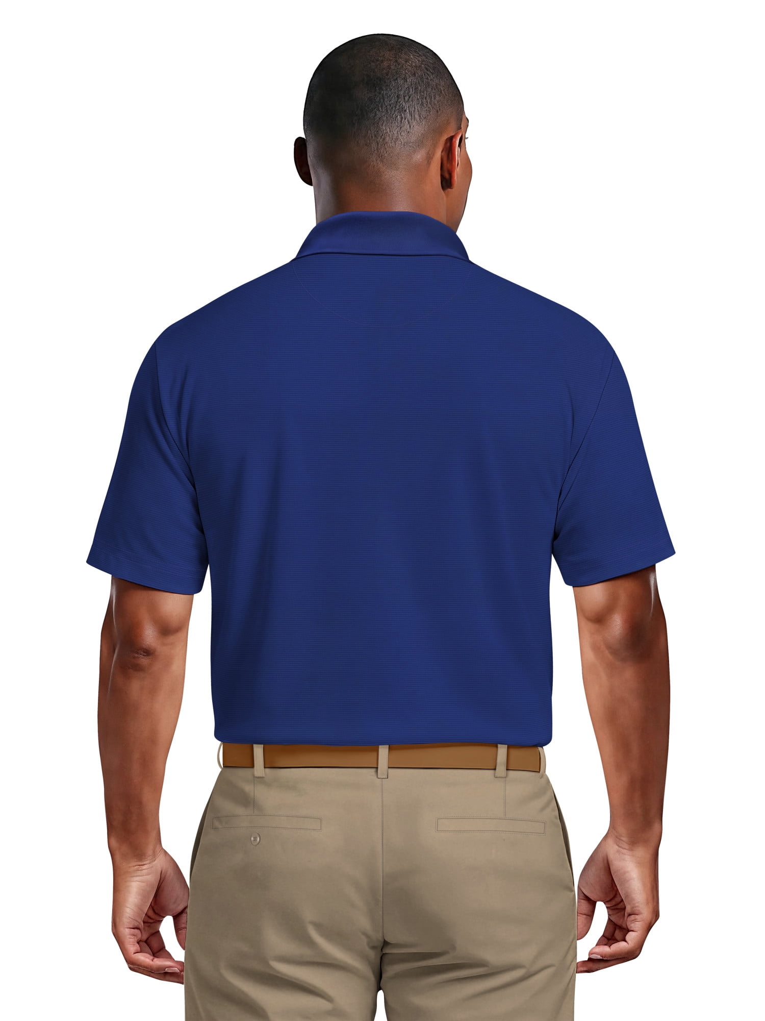 Ben Hogan Men's & Big Men's Performance Solid Polo Shirt with Short Sleeves, Sizes S-5XL