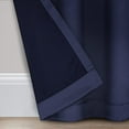 thumbnail image 5 of Eclipse Solid Thermapanel Room Darkening Rod Pocket 54 x 84 Panel in Navy, 5 of 7