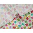 thumbnail image 5 of oneOone Velvet Crimson Red Fabric Watercolor Floral Dress Material Fabric Print Fabric By The Yard 58 Inch Wide, 5 of 5