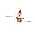 thumbnail image 3 of AZXY Fabric Santa Christmas Ornaments, Indoor Décor, Christmas Tabletop Decor, Christmas Decorations Indoor, Rustic Christmas Tree Decorations Indoor for Xmas Tree Home Holiday Décor, 3 of 5