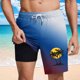 thumbnail image 5 of Pantalones Cortos Casuales para Hombre Imprimir con Bolsillos Pantalones de Playa de Cintura Elástica, Pantalones Cortos de Cintura Elástica para Hombre, 5 of 5
