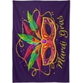 thumbnail image 2 of Coolnut Mardi Gras Rectangle Tablecloth Spill-Proof Polyester Table Cloth Table Cover for Kitchen Dining Picnic Holiday Party Decoration,54"x54", 2 of 7