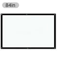 thumbnail image 2 of stanreset Projector Screen 16:9 HD Foldable Anti-Crease Portable Projection Movies Screen for Home Theater No.1, 2 of 6