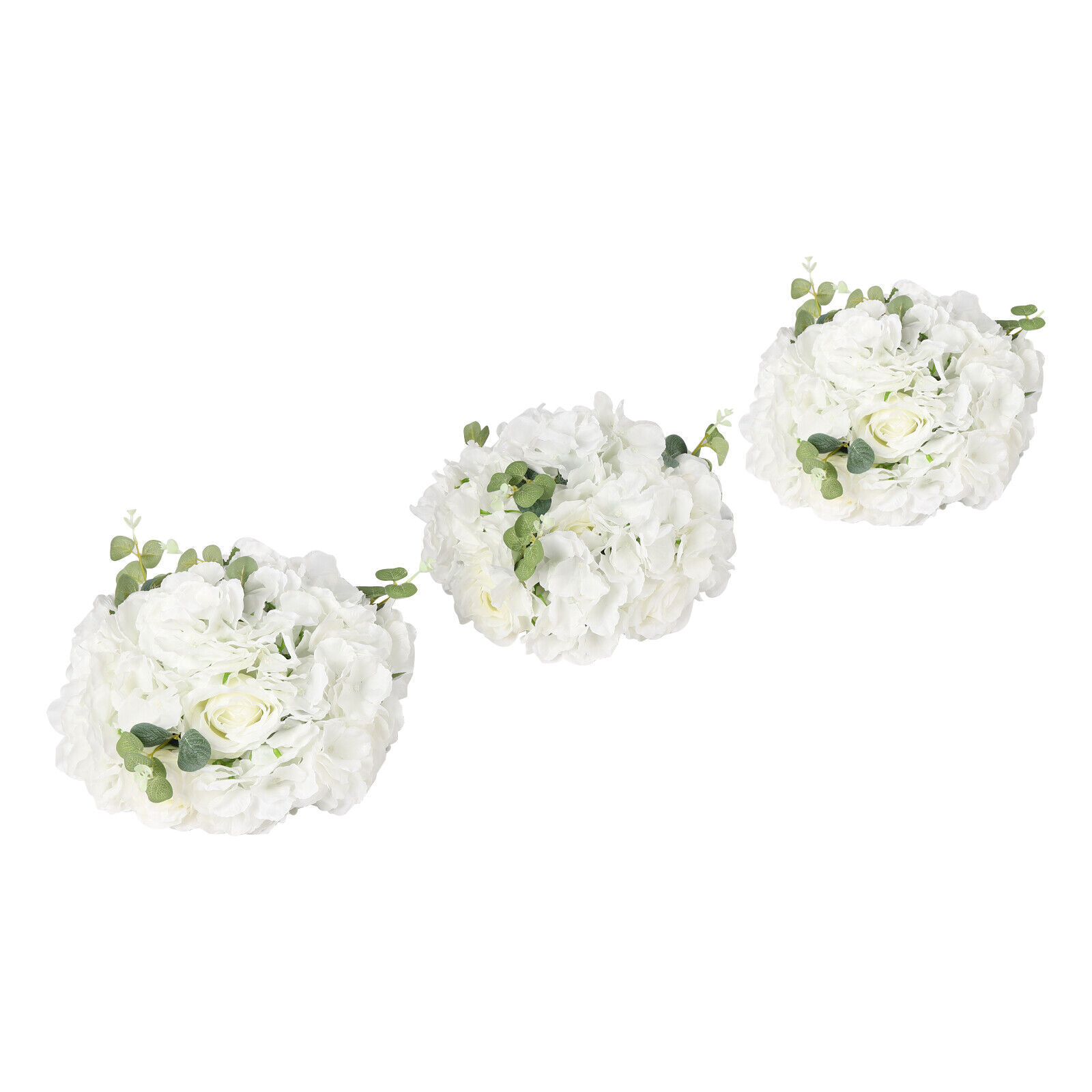 10-pack Artificial Flowers Arrangements Artificial Flower Bouquets Wedding Flower Balls for Centerpieces Decor