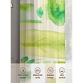 thumbnail image 6 of Abstract Art Green Plant Ink Painting Sheer Curtains 72 Inches Long 2 Panels Light Filtering Semi Sheer Window Curtains Drapes for Bedroom Living Room 52"x72"&nbsp;2&nbsp;&nbsp;Panels, 6 of 7