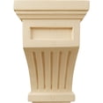 thumbnail image 2 of Ekena Millwork 4 1/4"W x 4 1/4"D x 7"H Fluted Mission Corbel, Maple, 2 of 4