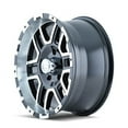 thumbnail image 2 of ION 179 17X9 8X170 0ET 130.8CB BLACK/MACHINED, 2 of 2