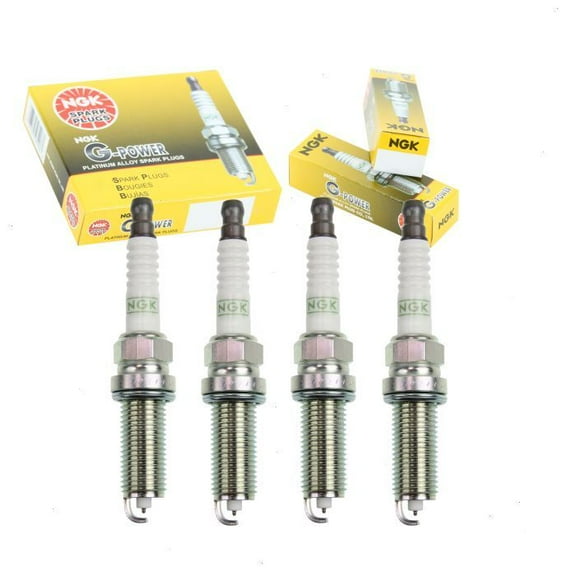 4 pc NGK G-Power Spark Plugs compatible with Nissan Altima 2.5L L4 2007-2013
