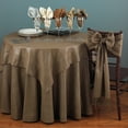 thumbnail image 2 of Saro Classic Liner Glitter Tablecloth, 2 of 5