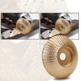 thumbnail image 5 of Power tools Carbide Wood Sanding Carving Shaping Disc For Angle Grinder/Grinding Wheel 125mm, 5 of 7