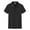 Black, variant on NTACZA Short Sleeve Trendy Womens Tops Black Cotton Solid Collared T-Shirts Womens Shirts XL