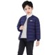 thumbnail image 2 of Gibobby Chamarra de manga larga para bebéAbrigo para niños Chaqueta de invierno niñas Soild Ropa para niños pequeños Chaqueta cálida a de viento para niñ(BU1, 5-6 Años), 2 of 5