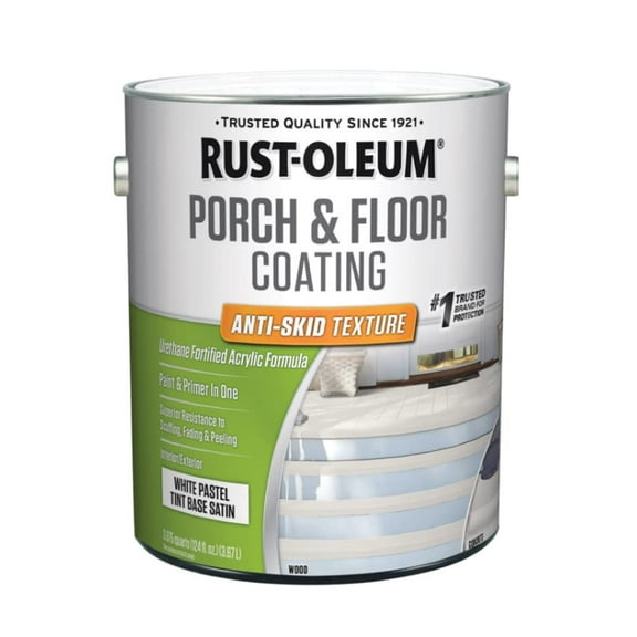 RUST-OLEUM 262366 Gallon White Urethane Paint