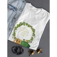 thumbnail image 3 of Wish You A Happy St Patricks Day T-Shirt Women -Image by Shutterstock, Female Large, 3 of 4