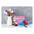 thumbnail image 2 of DolliBu I LOVE YOU Baby Soft Plush Blue Dolphin - Cute Stuffed Animal with Red Heart And With Name Personalization For Valentine, Anniversary, Romantic Date, Boyfriend or Girlfriend Gift - 11.75", 2 of 6