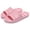 Pink, variant on Shower Shoes for Women Men, Quick Drying Non-Slip Bath Slide Shower Sandals with Drain Holes, Black