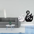thumbnail image 2 of Floor Lamp Shade Swan Figurine Deer Statue Paper Material Elegant Decor for Living Room Office Study, 2 of 8