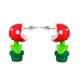 thumbnail image 1 of Animal Bite Ear Studs Animal Soft Clay Pendientes Lindo Pendiente De Dibujos Animados Para La Colocación Diaria Kearding AP007541-04, 1 of 6
