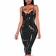 thumbnail image 1 of Sexy Tight Dress Pvc Leather Tight Bag Hip Dress Short Skirt, 1 of 4
