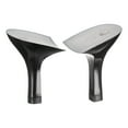 thumbnail image 1 of Uxcell 1pair Heel Repair Replacement 1.81"x2.76" High Stiletto Heel DIY for Women Shoe, Black, 1 of 5