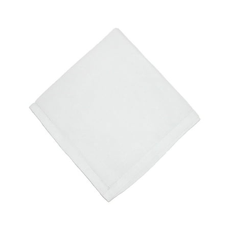 Linen Wedding Clothes - CTM® Linen Hemstitched Handkerchief, White