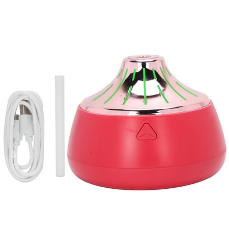 

200ml Air Humidifier USB Charging Aromatherapy Diffuser Desktop Light Mini Mist MakerRed + Rose Gold