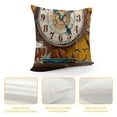 thumbnail image 4 of YINGXI  Throw Pillow Case Square Decorative Cushion Cover with Beer Pattern Pillow Covers 20x20in, 4 of 5