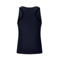 thumbnail image 4 of fatyb Men's Tank Tops Stretch Racerback Sleeveless Shirts Lightweight Gym Workout Muscle Tee for Men, 4 of 7